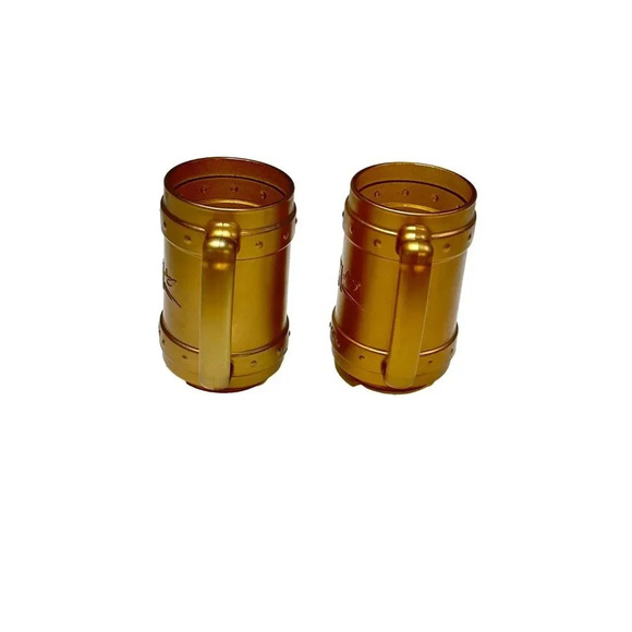 Captain Morgan Gold  Rum Tankard Glasses Lot 2 Pasabahce Limited Edion - Picture 4 of 9